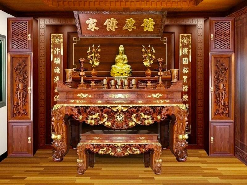 Bàn thờ đẹp tại An Khánh