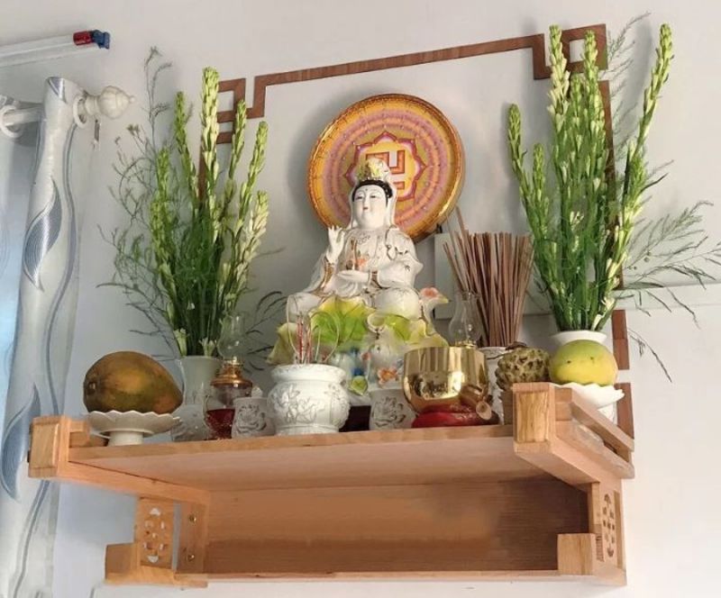 bàn thờ phật quan âm nên đặt ở đâu