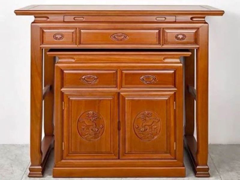 Mua bàn thờ gỗ mít ở đâu chất lượng, giá tốt? Xem ngay 3 tiêu chí lựa chọn
