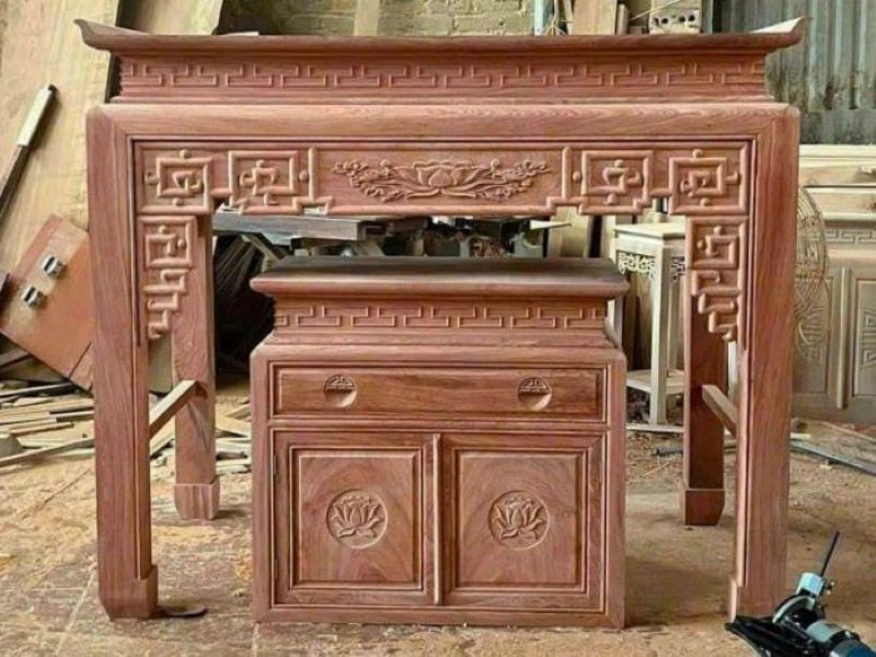 Bàn Thờ Đẹp là xưởng đáng tin để bạn đặt mua bàn thờ gỗ mít