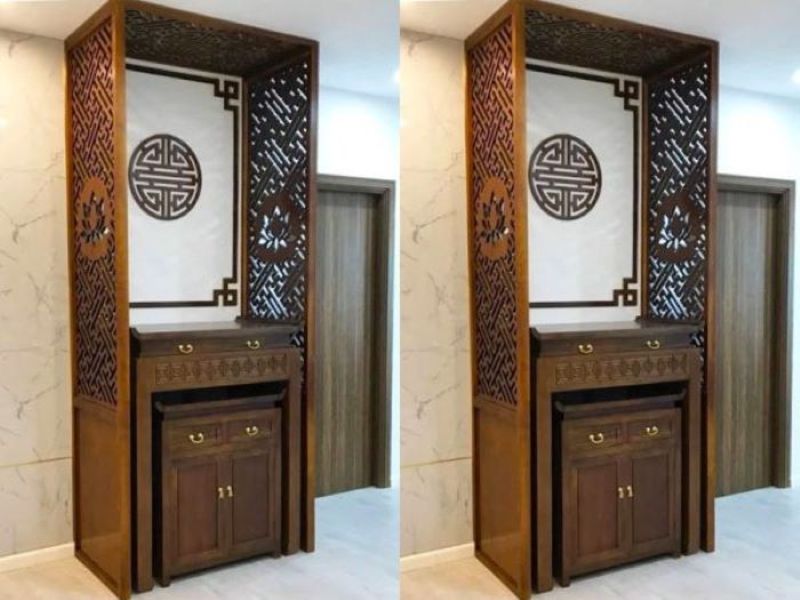 Bàn thờ đẹp ở tây mỗ 4