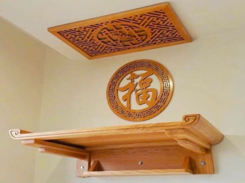 bàn thờ gỗ mít treo tường giá bao nhiêu