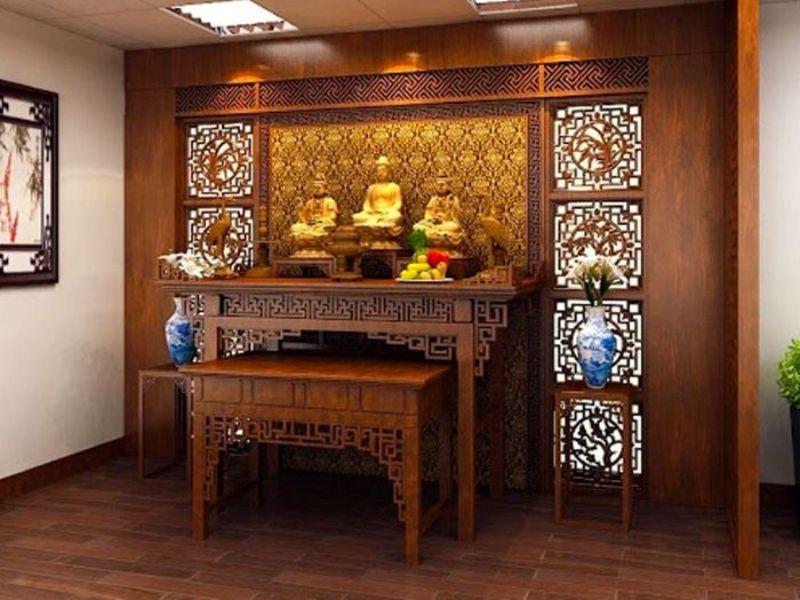 Bàn thờ đẹp tại hoà bình 2