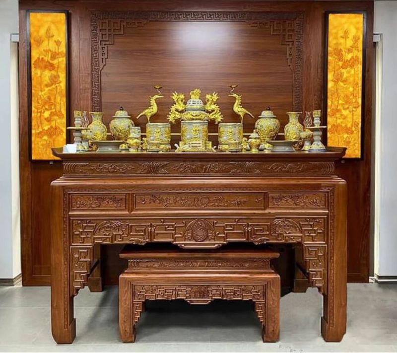Bàn thờ đẹp ở nhổn 2