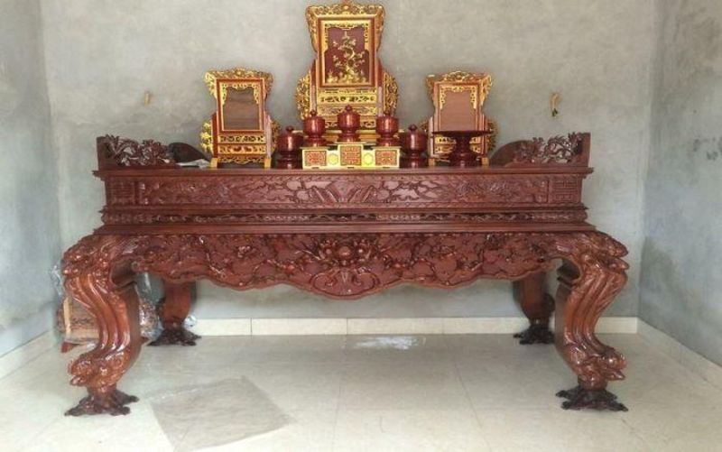 Mọi mẫu bàn thờ được yêu cầu xưởng đều đáp ứng