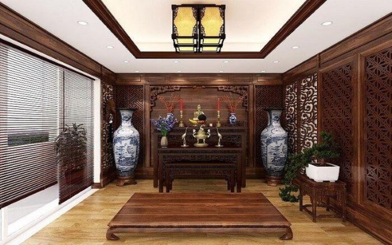 Xưởng bàn thờ đô thị vân canh