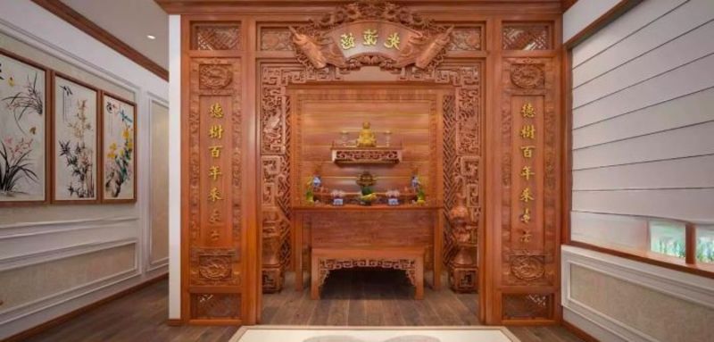Địa chỉ cung cấp phòng thờ đẹp tại sơn tây