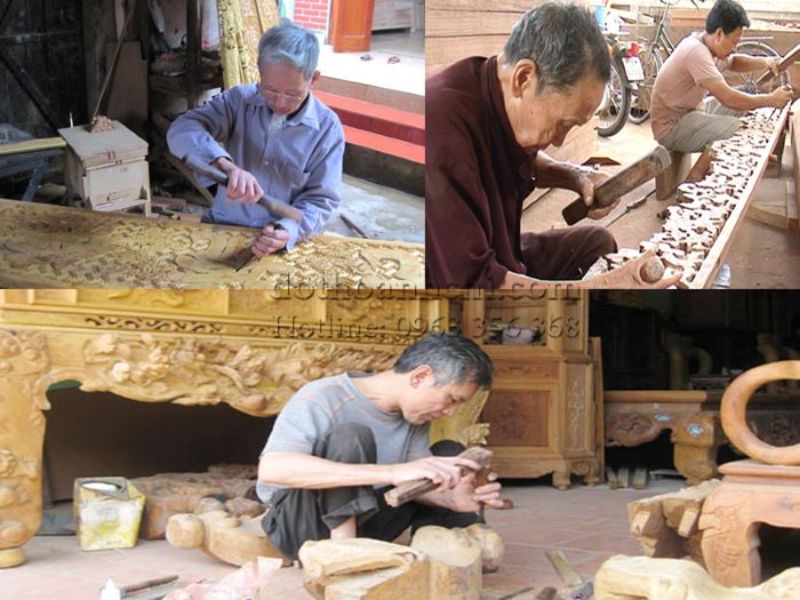 Thợ ở Bàn Thờ Đẹp đều có chuyên môn, giàu kinh nghiệm