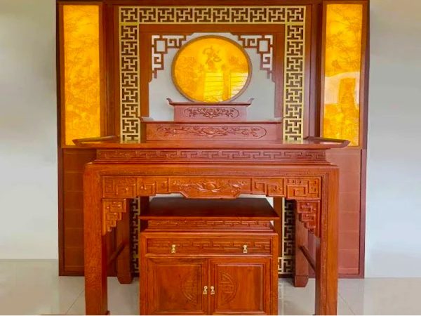 Bàn thờ chung cư 3 tầng BCC0022