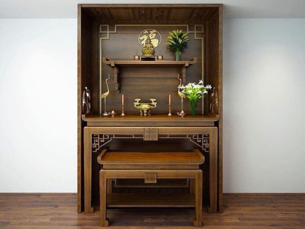 Bàn thờ đứng chung cư giá rẻ BCC008