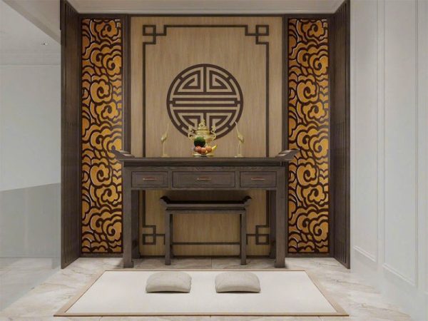 Bàn thờ phật và gia tiên BT0019