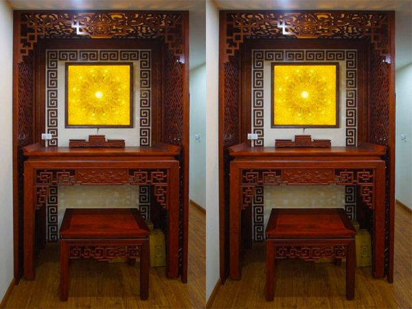 Mẫu bàn thờ chung cư BCC002-3