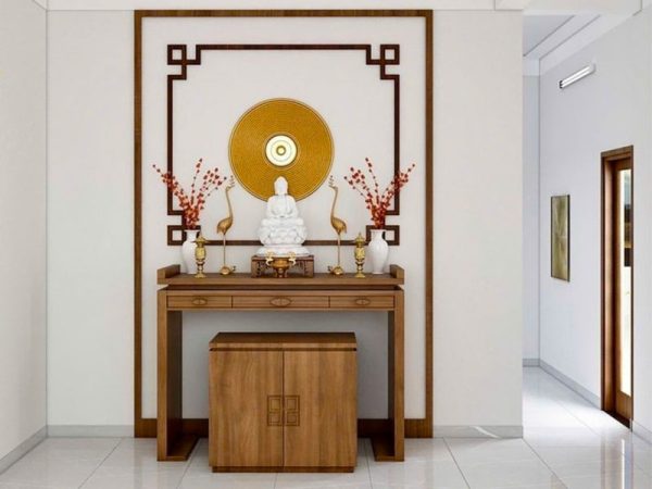Mẫu bàn thờ chung cư hiện đại BCC003