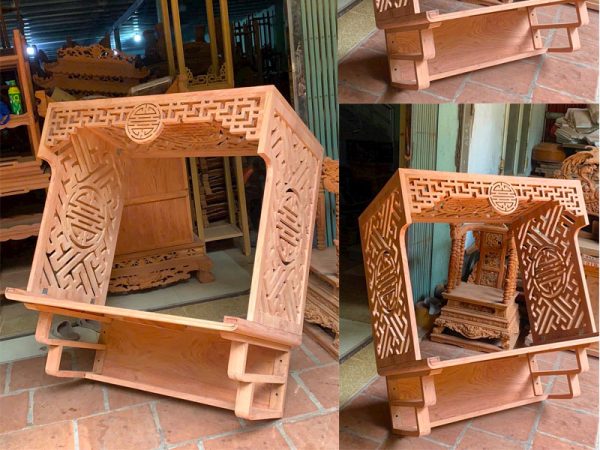 Mẫu bàn thờ treo tường đẹp BTT0011-2