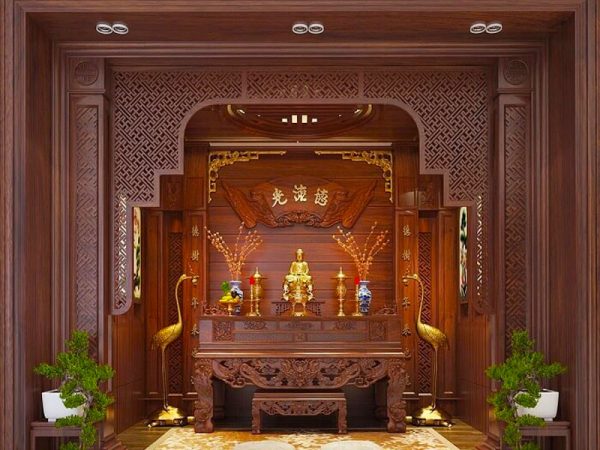 Mẫu phòng thờ PT0016