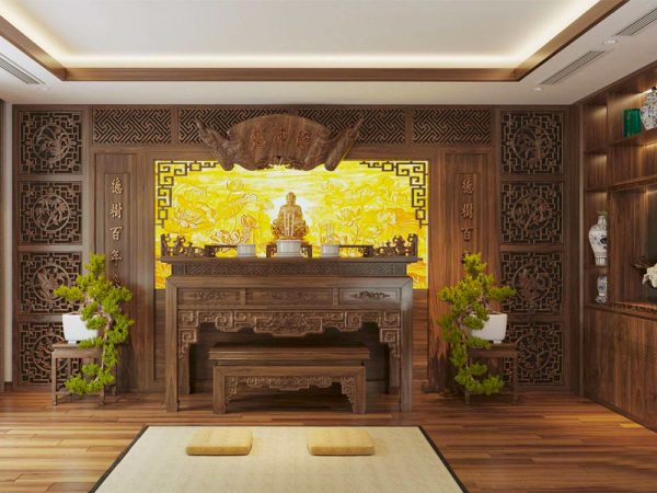 Phòng thờ đẹp PT003