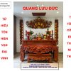 Sập thờ gỗ hương ST008