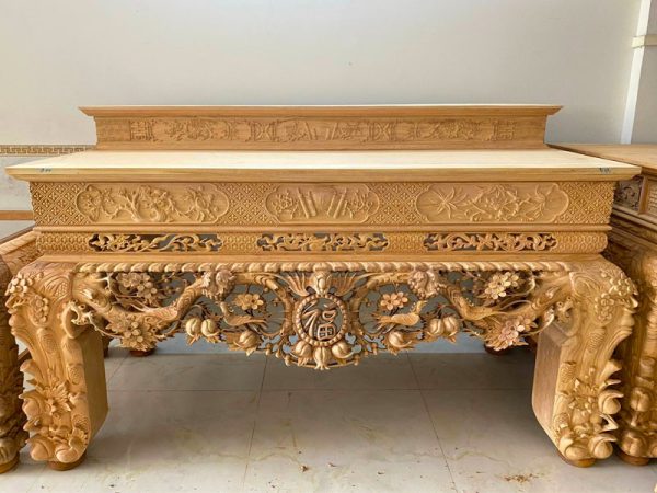Sập thờ gỗ mít ST0031-4