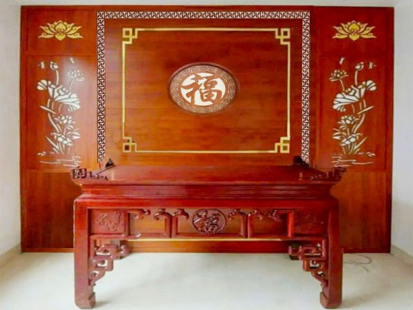 Vách ngăn bàn thờ giá rẻ PT0030-5