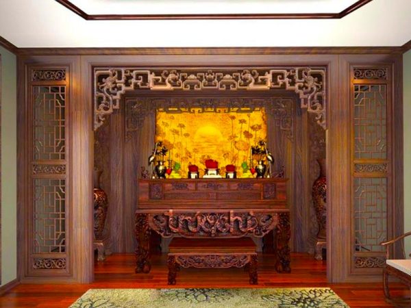 Bàn thờ đẹp tại phúc thọ
